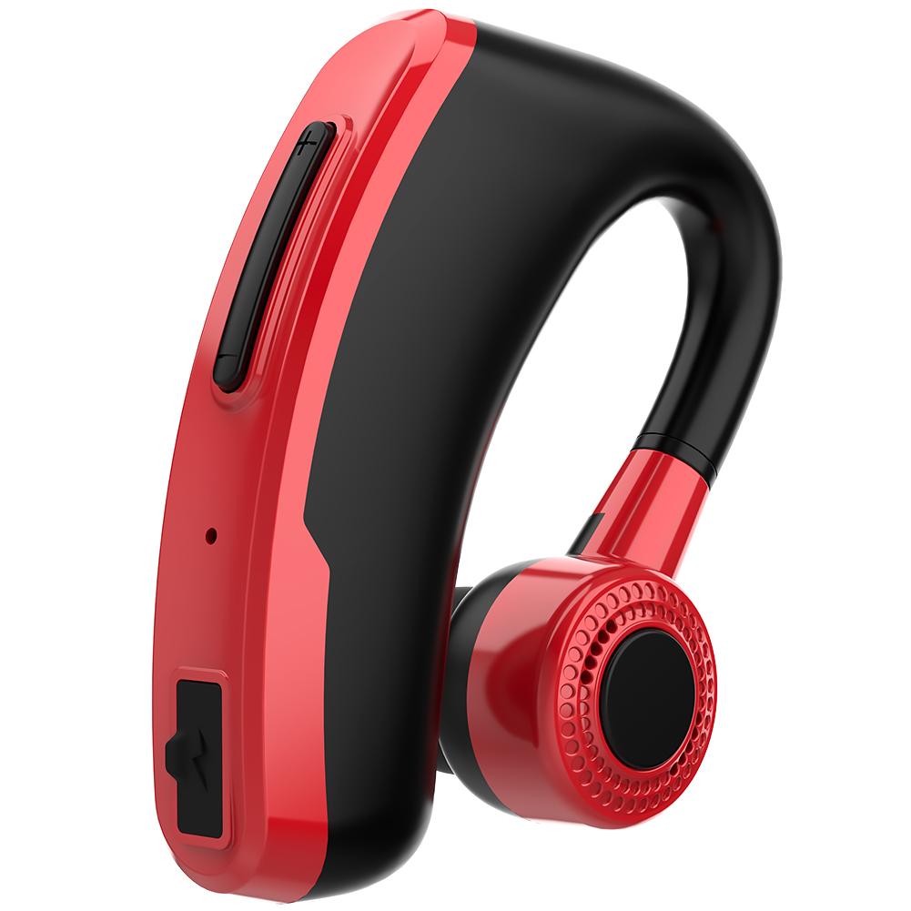 

V10 Business Bluetooth Headphone Fast Charging Handsfree Earphone (Red), 501 Original