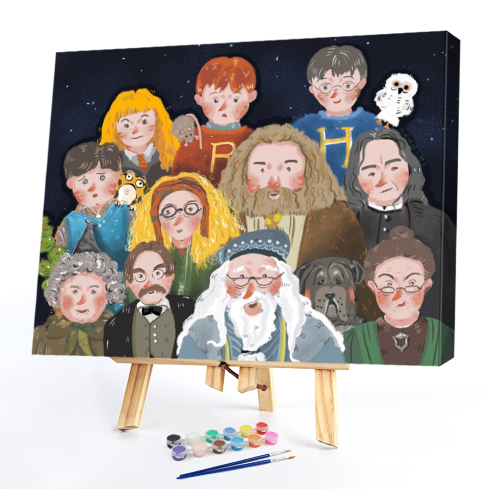 

50*40CM - Paint By Numbers - Family, 501 Original
