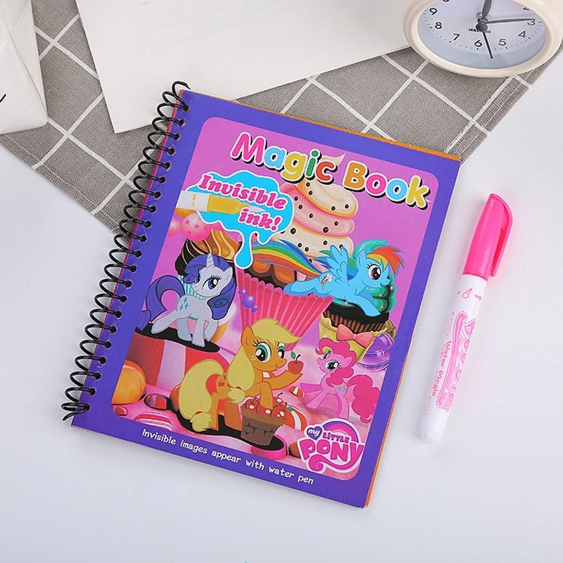 Kids Coloring Book Baby Puzzle Water Graffiti Water Picture Book Repeated Use Magic Album Creative Gift