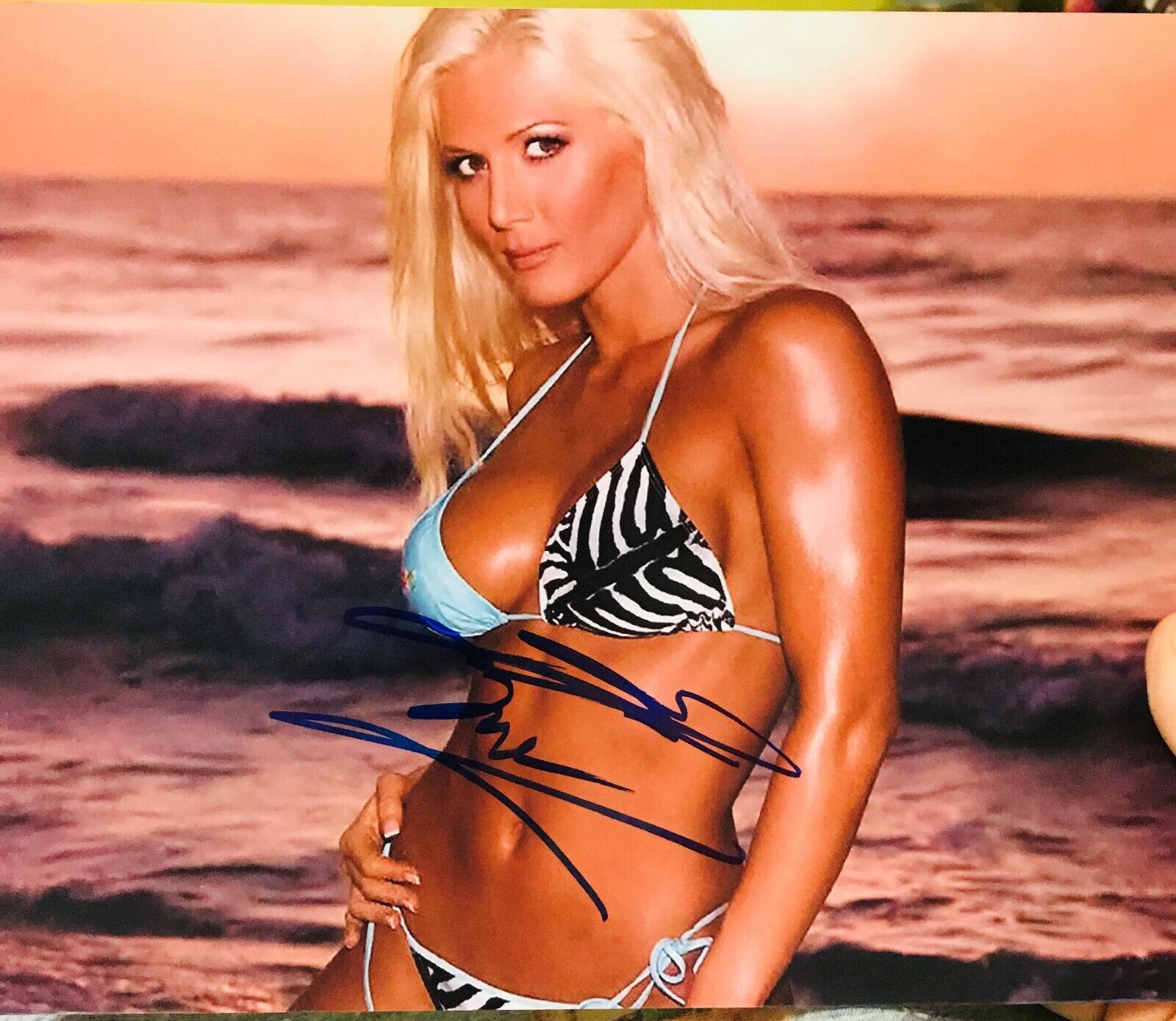 Torrie Wilson WWE WCW autographed Photo Poster painting signed 8X10 #2 wrestler wrestling