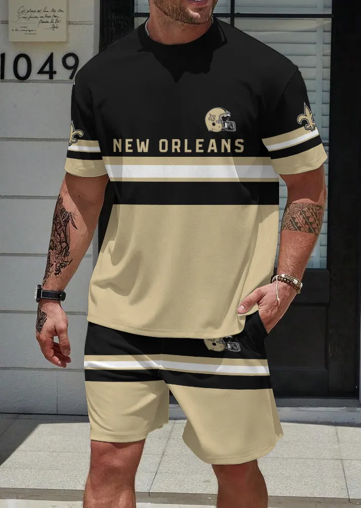 New Orleans Saints Limited Edition Top And Shorts Two-Piece Suits