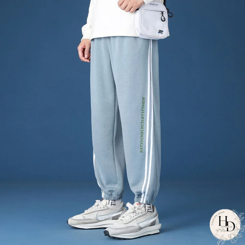 Fashion Print Letter Casual Sweatpant