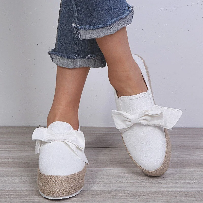 Women Flat Platform Shoes Woman Loafers Casual Women's Slip On Shallow Swing Moccasin Ballet Female Flats zapatos de mujer