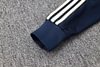 Joyfball 2025/2026 Juventus Long Zipped Jacket Royal Blue Football Jersey （Vintage style）