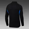 Joyfball 2025/2026 Manchester United Half-Pull Training Suit Black Football Shirt 1:1 Thai Quality