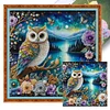 (Multi-Style) Flower Animal-18CT Stamped Cross Stitch  30*30cm/11.81*11.81in