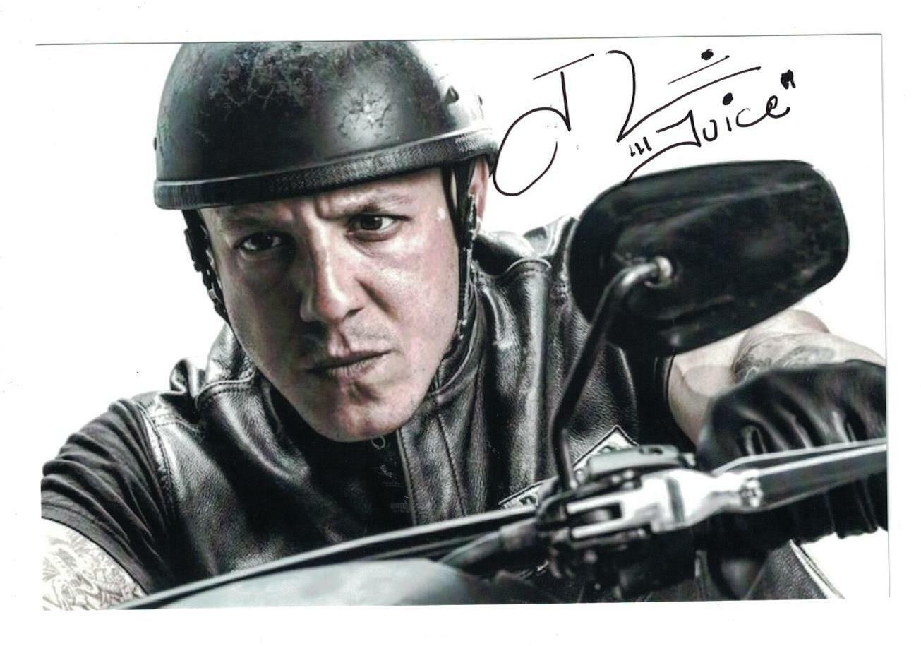 Theo Rossi Signed Autographed 4 x 6 Photo Poster painting Actor Juice Sons Of Anarchy