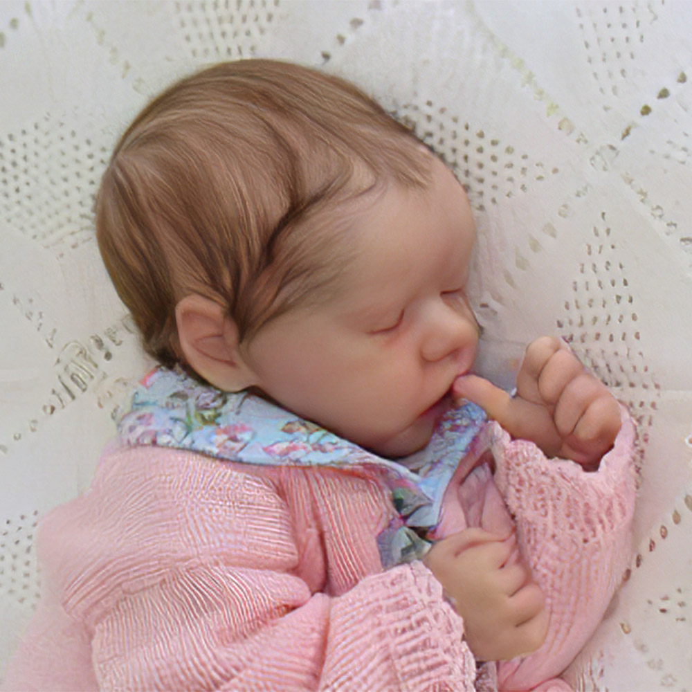 Flexible Solid Platinum Liquid Full Silicone Reborn Doll Baby Named Boaz