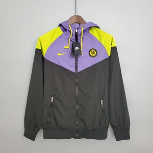 2023/2024 Chelsea Jersey Windbreaker Black and purple