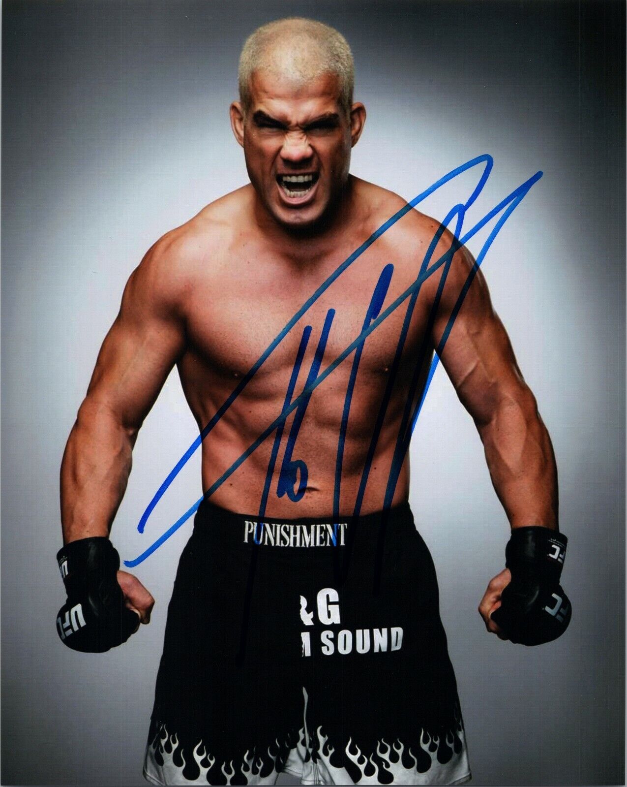 ~~ TITO ORTIZ Authentic Hand-Signed UFC MMA