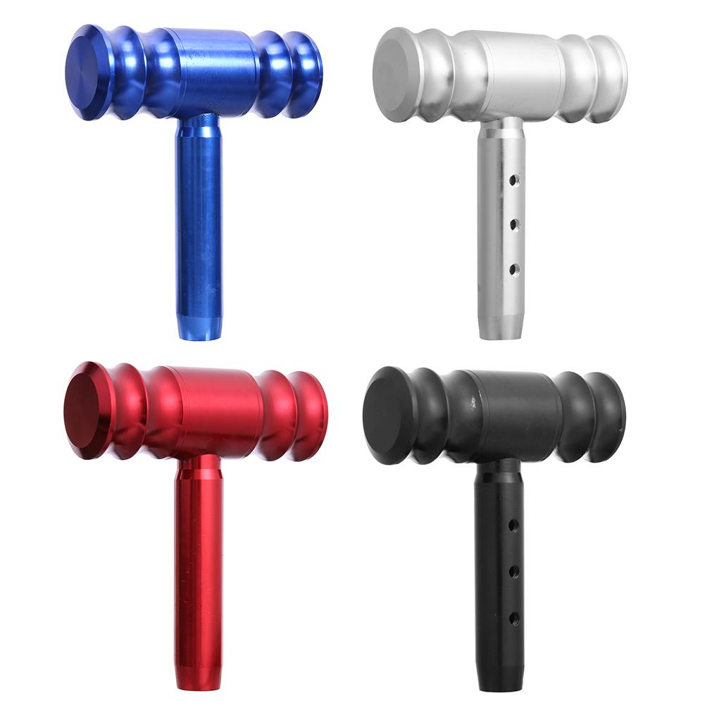 

Airplane Thrust Lever Style Aluminum Alloy Car Gear Stick Shift Lever Knob, Silver, 501 Original