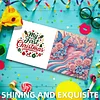 6PCS Diamond Painting Seaside Greeting Cards Postcards with Envelopes