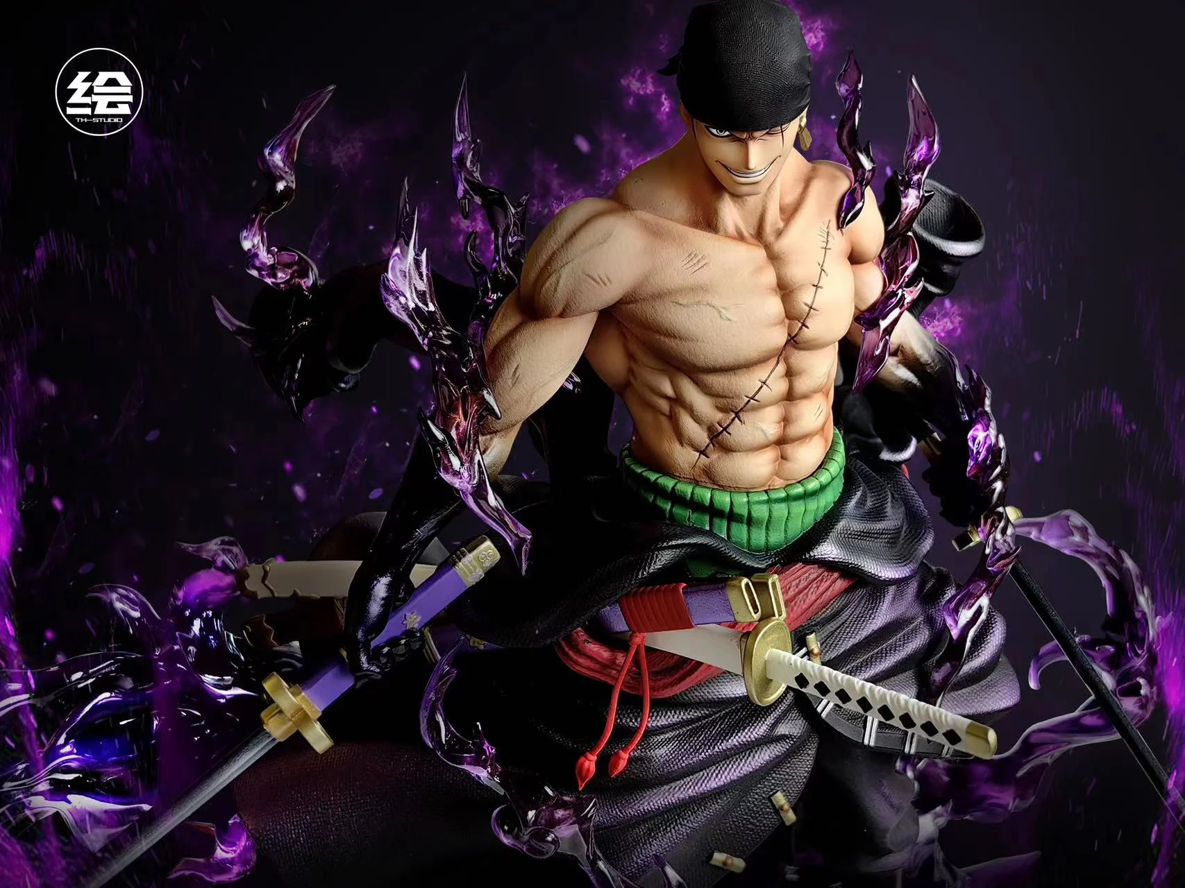 ヤマ地台社-Studio ゾロ T-H Studio - One Piece Yama Roronoa Zoro - OrzGK