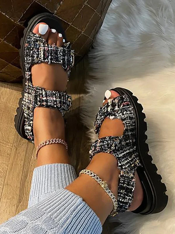 Fashion Thick Sole Sandals