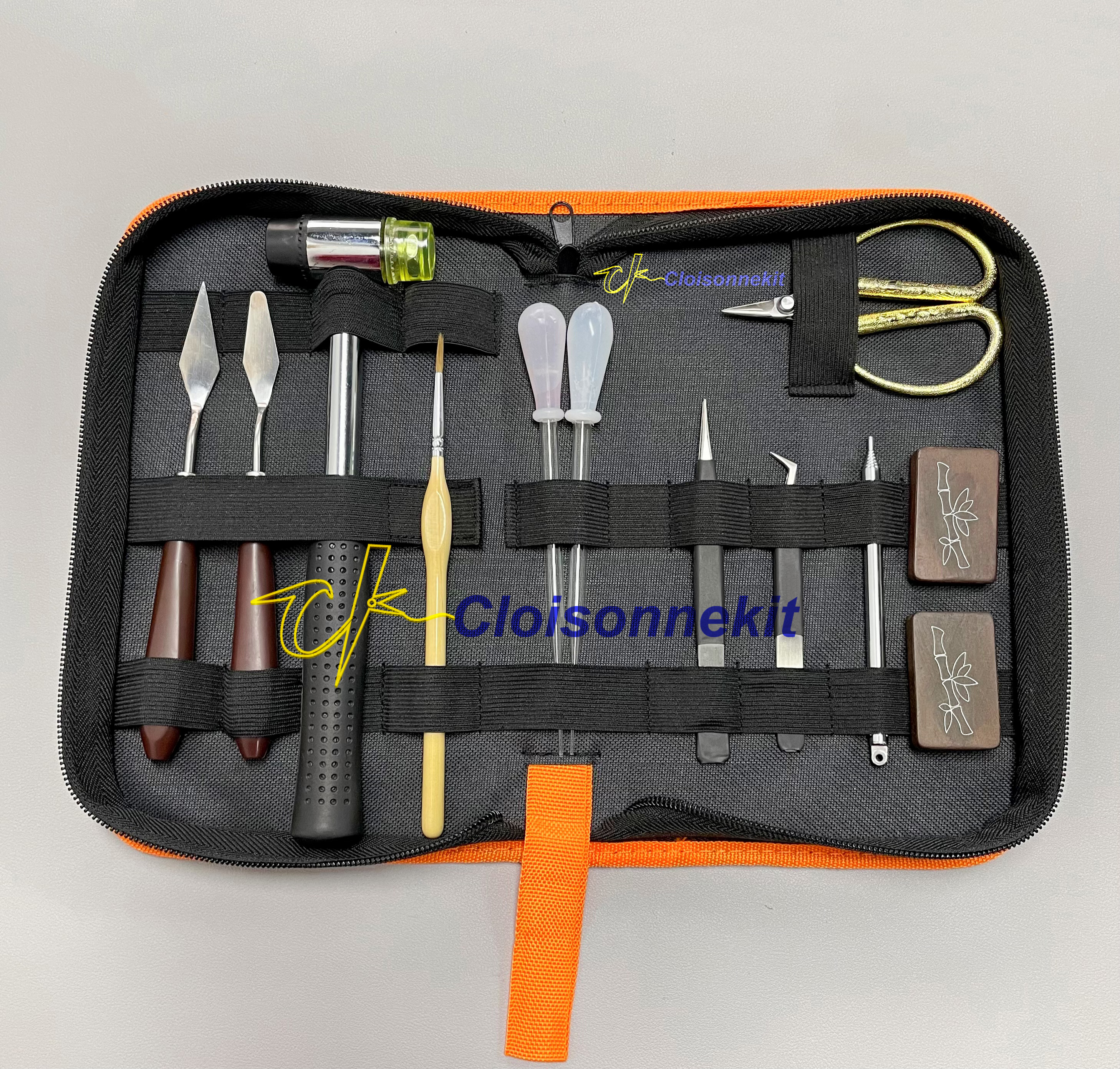 Professional Cloisonne Painting Tool Kit - Cloisonnekit