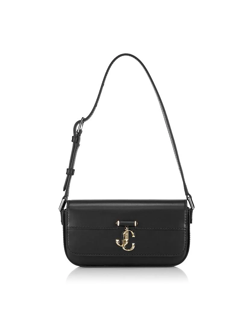 Jimmy Choo Mini Varenne Leather Shoulder Bag