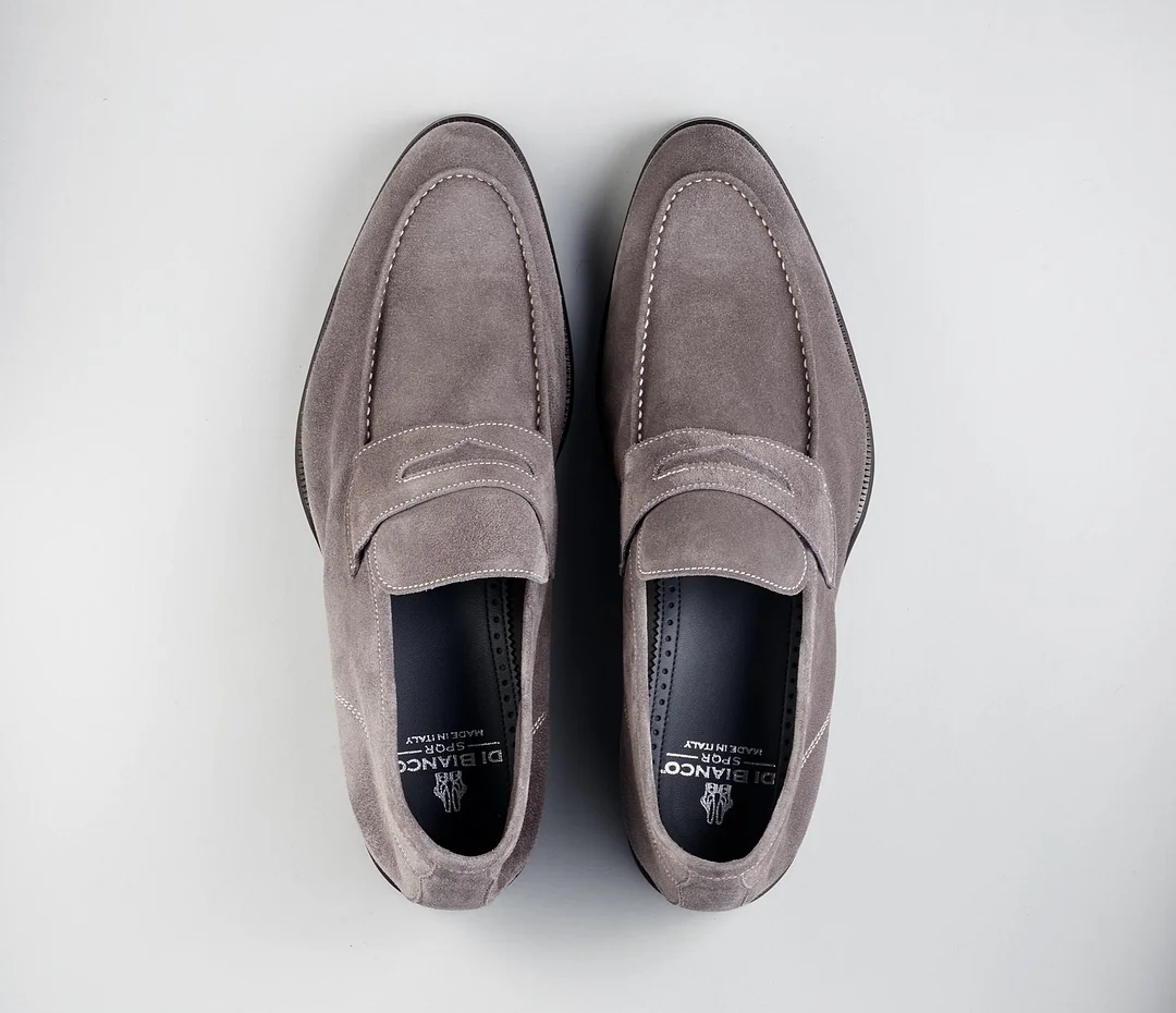 The Brera Peltro Men's Suede Loafers