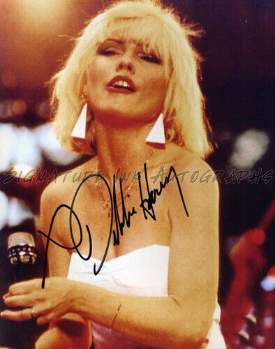 DEBORAH HARRY Autograph 8x10 Photo Poster painting Signed reprint