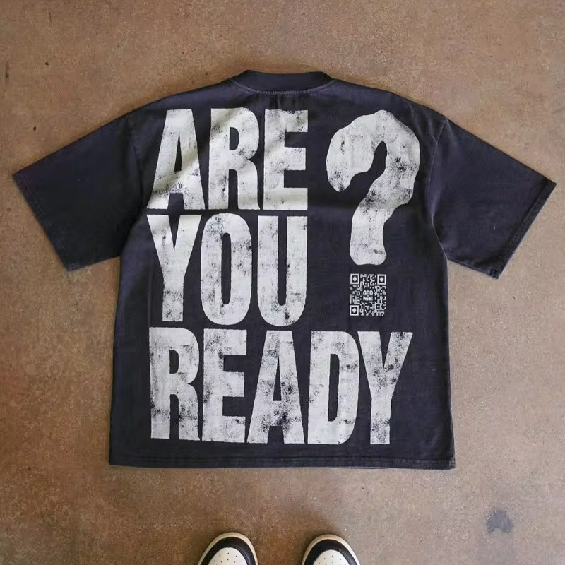 Sopula Are You Ready Jesus Is Coming Graphic Cotton T-Shirt - SOPULA