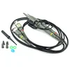 2pcs P6100 100MHz 1X 10X Scope Clip Test Probes BNC Oscilloscope Probe Kit
