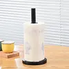 Stainless Steel Free Standing Paper Roll Holder for Kitchen Bathroom Countertop