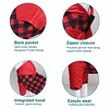 Dog Hoodie Sweatshirts, Pet Clothes Hoodies Sweater with Hat and Leash Hole, Soft Cotton Outfit Coat for Large Medium Small Dogs. 