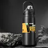 1200ml Insulated Bottle BPA Free Portable Coffee Mug Portable Tumbler for Sports