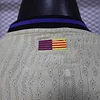 Joyfball 2025/2026 Player Version Long Sleeve Barcelona Away Football Jersey 1:1 Thai Quality（The player version jersey is a bit tight, please pay attention to the size selection）