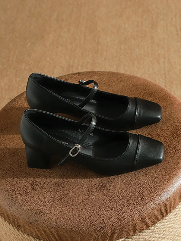 Split-Joint Mary Janes Pumps