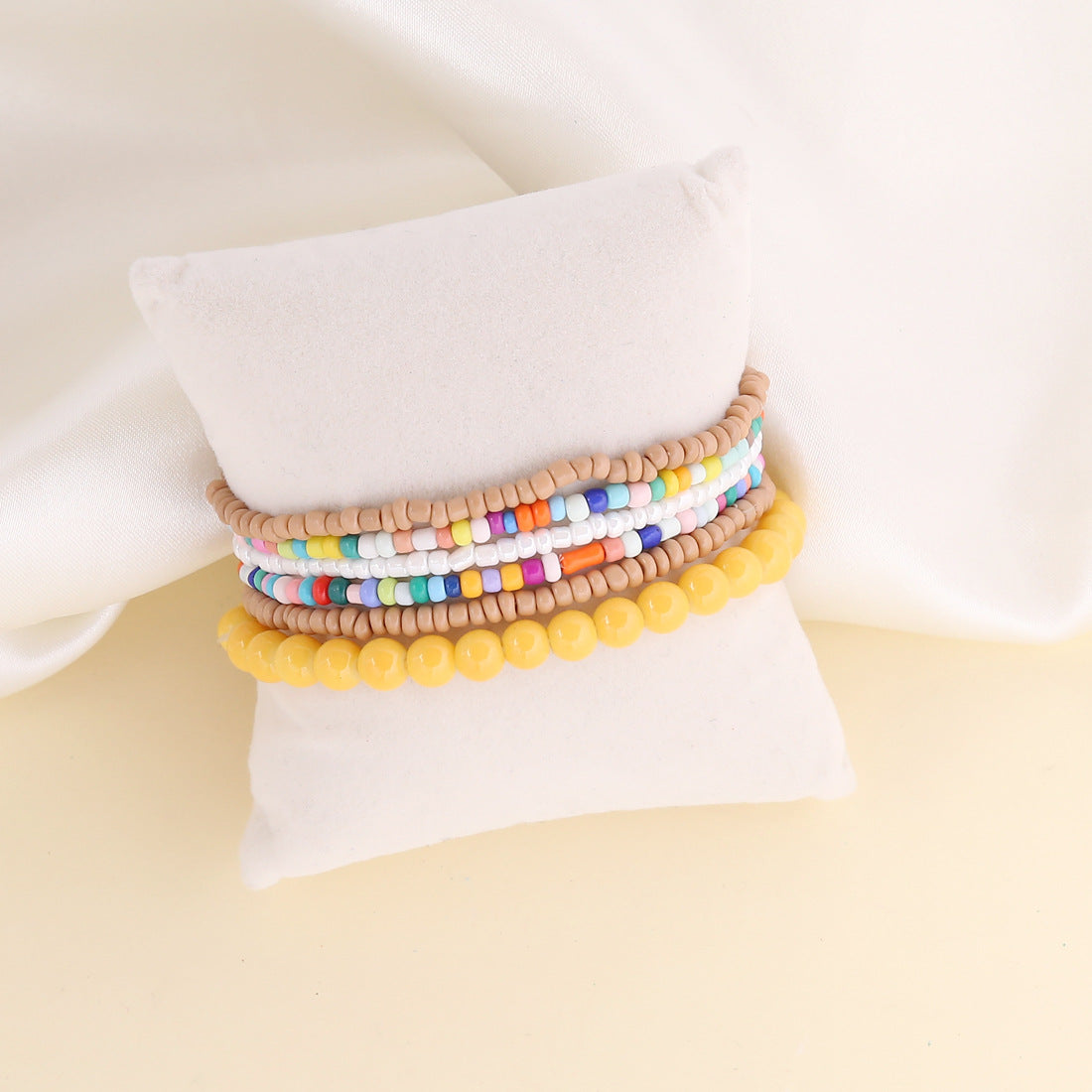 Women Bohemian Heart Bead Bracelets