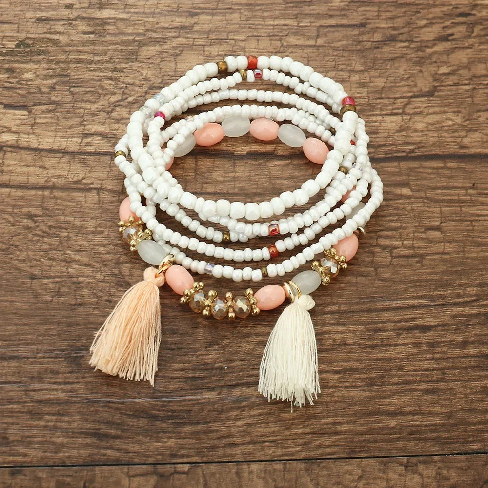 Bohemian Tassel Bracelet-inspireuse