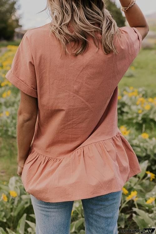 Button Short Sleeve Shirt