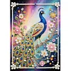 Diamond Painting-DIY Special Shaped Drill Pearl Painting Peacock(30x40cm)