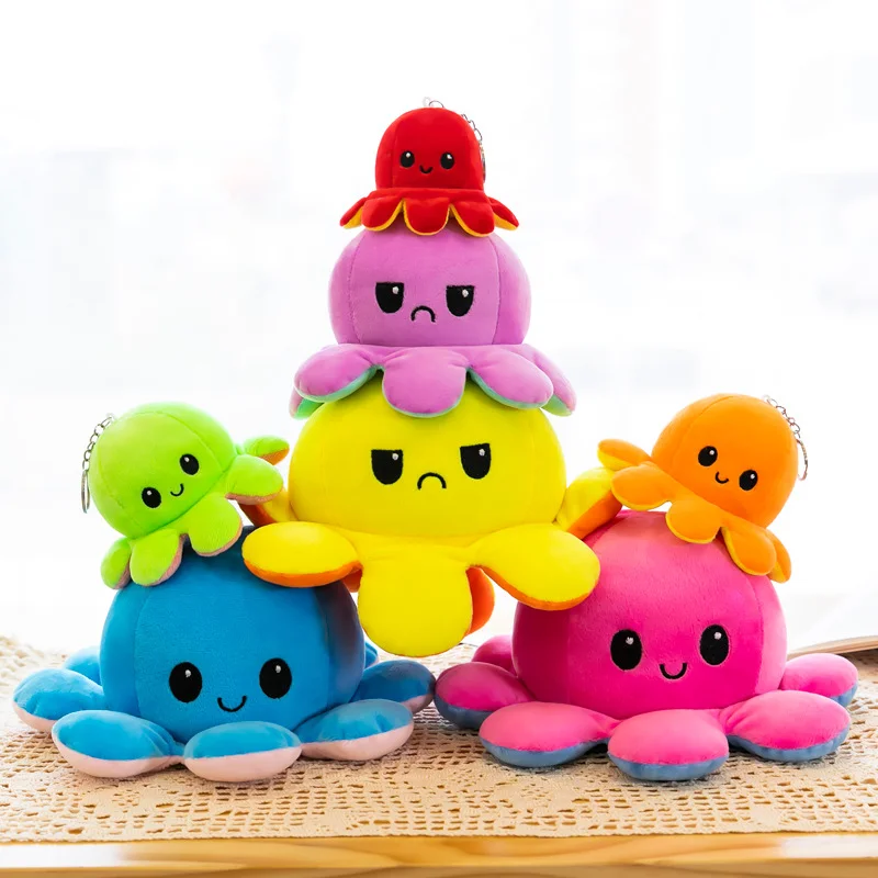 Cute Octopus Doll with Double Face Expression | IFYHOME