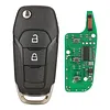 Keyless Entry Remote Flip Key Fob Replacement Compatible for Ford Mondeo Escort