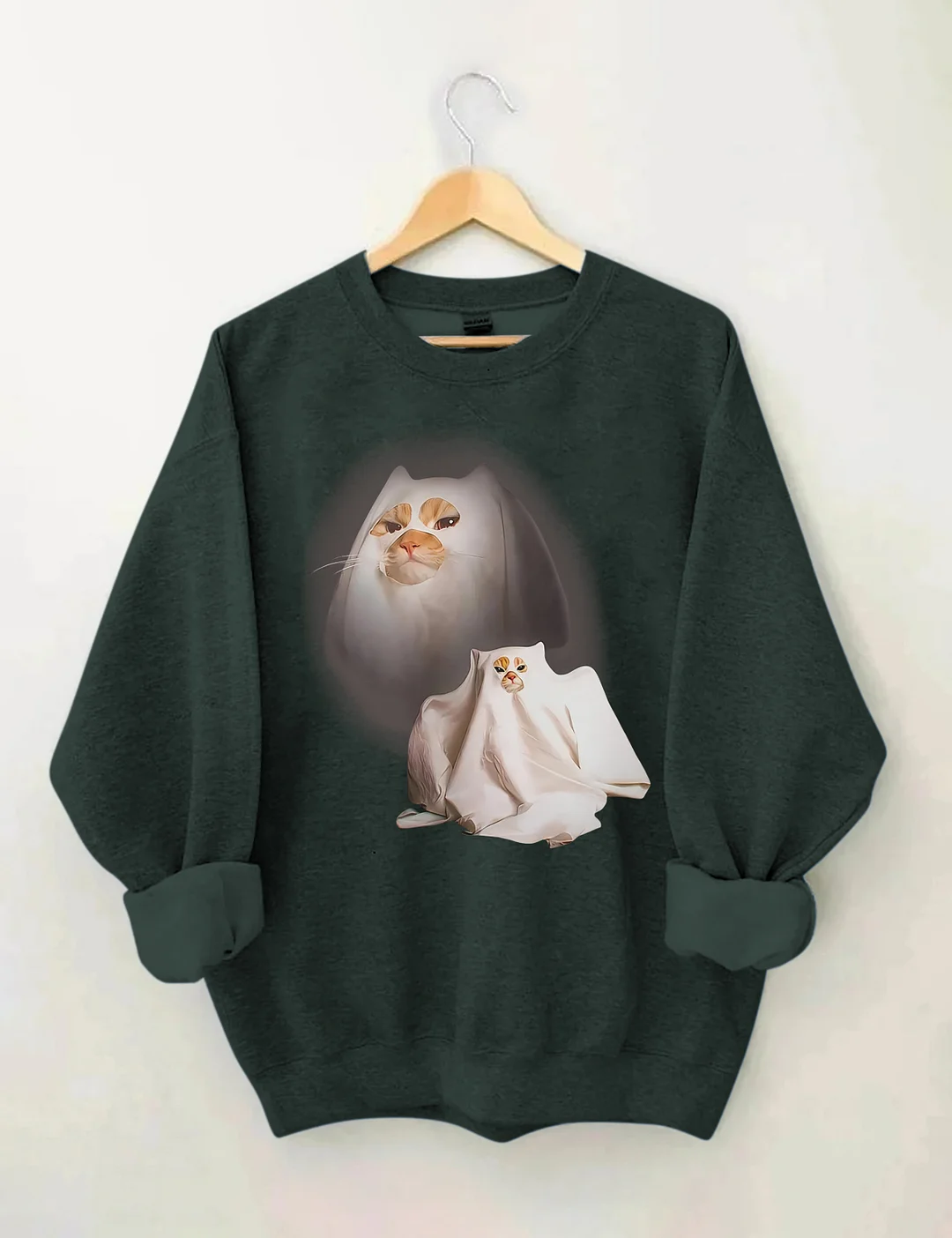 Ghost Kitten Sweatshirt