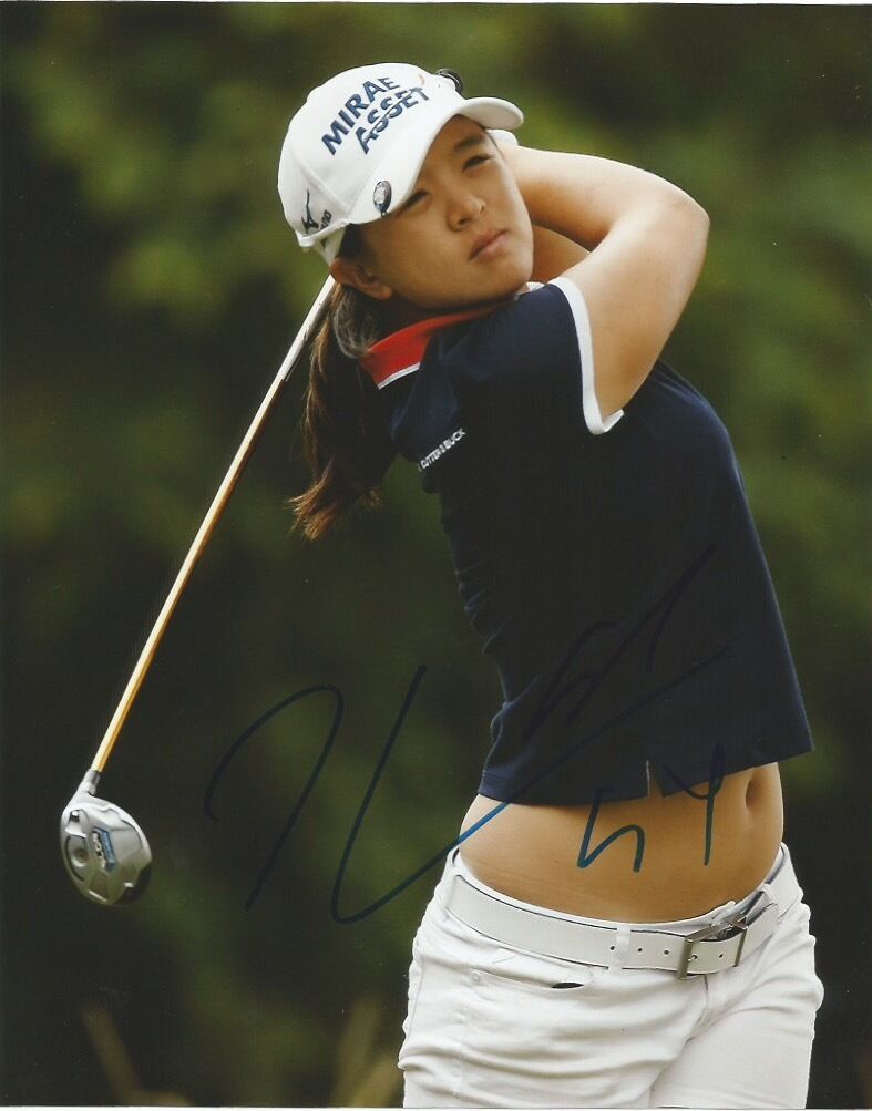 LPGA Sei Young Kim Autographed Signed 8x10 Photo Poster painting COA D