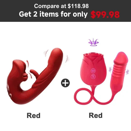 Tongue Licking Clit and G-spot Vibrator with Realistic Biting Motion