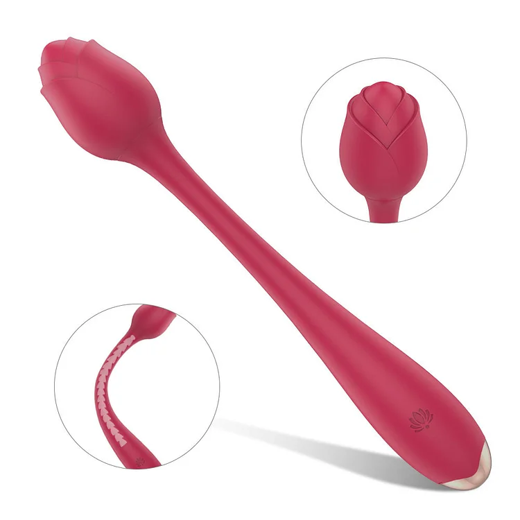 Rose Toy G-Spot Vibrators Bendable