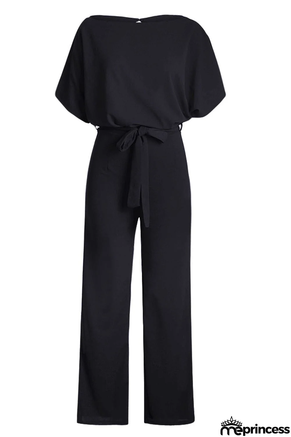 Oh So Glam Belted Wide Leg Jumpsuit