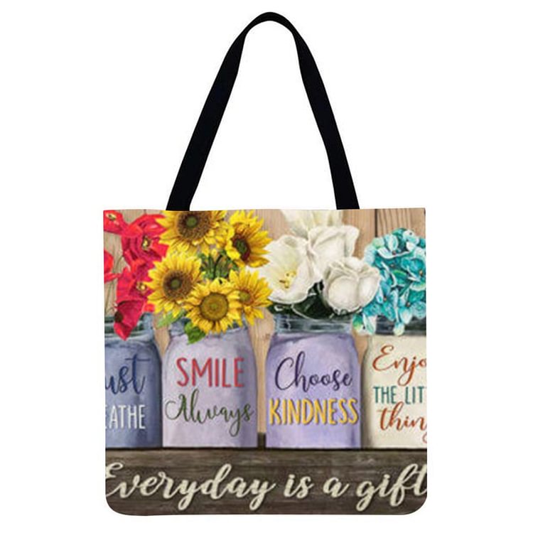 Landscape - Linen Tote Bag