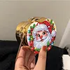 DIY Santa Claus Diamond painting hand bag
