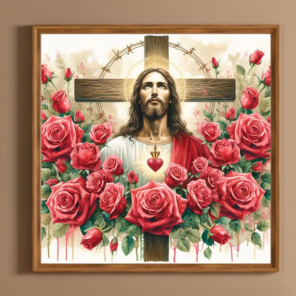 Diamond Painting - Full Round Drill - Jesus(Canvas|40*40cm)