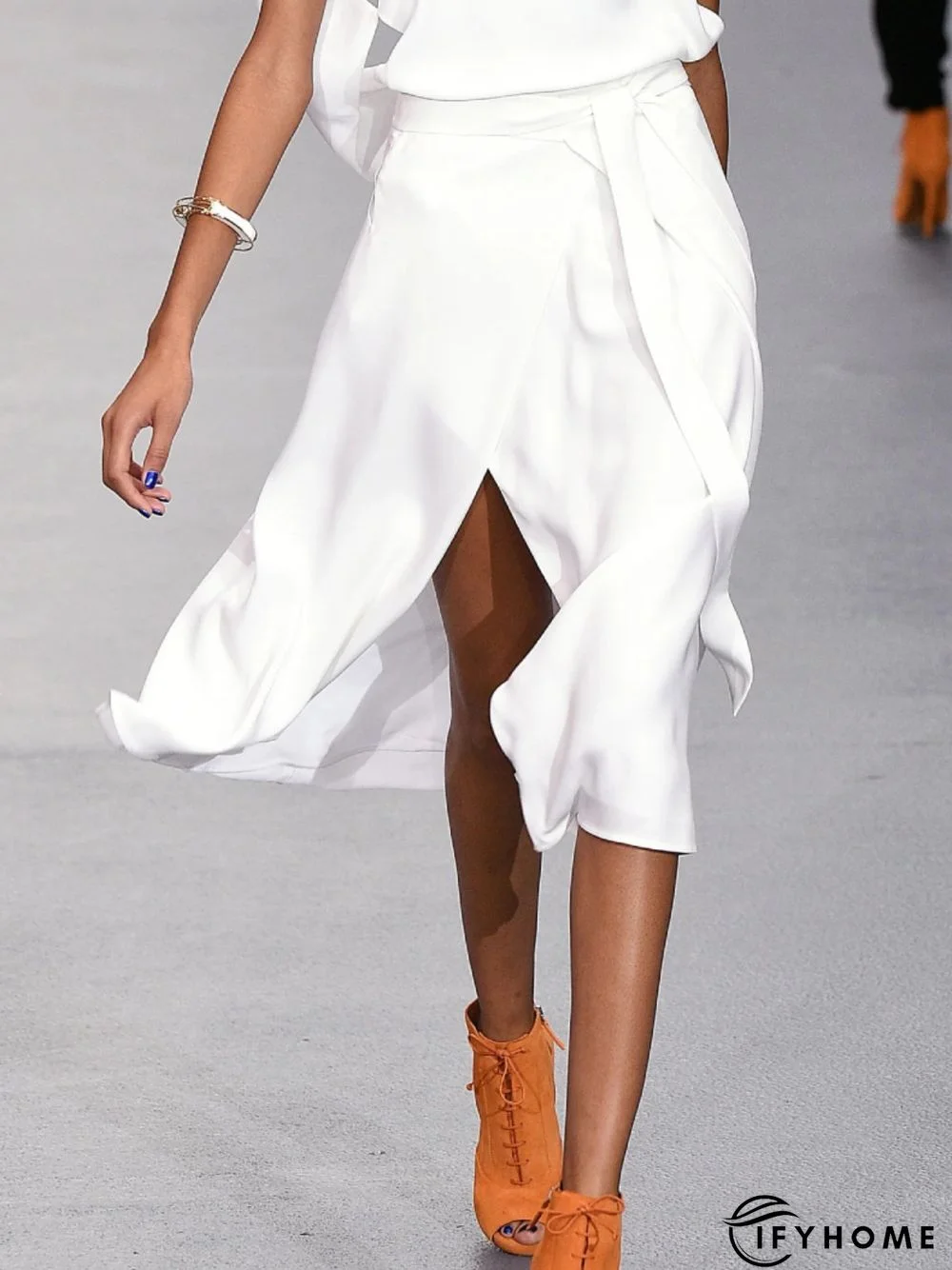 Casual Short Sleeve Round Neck Dress | IFYHOME