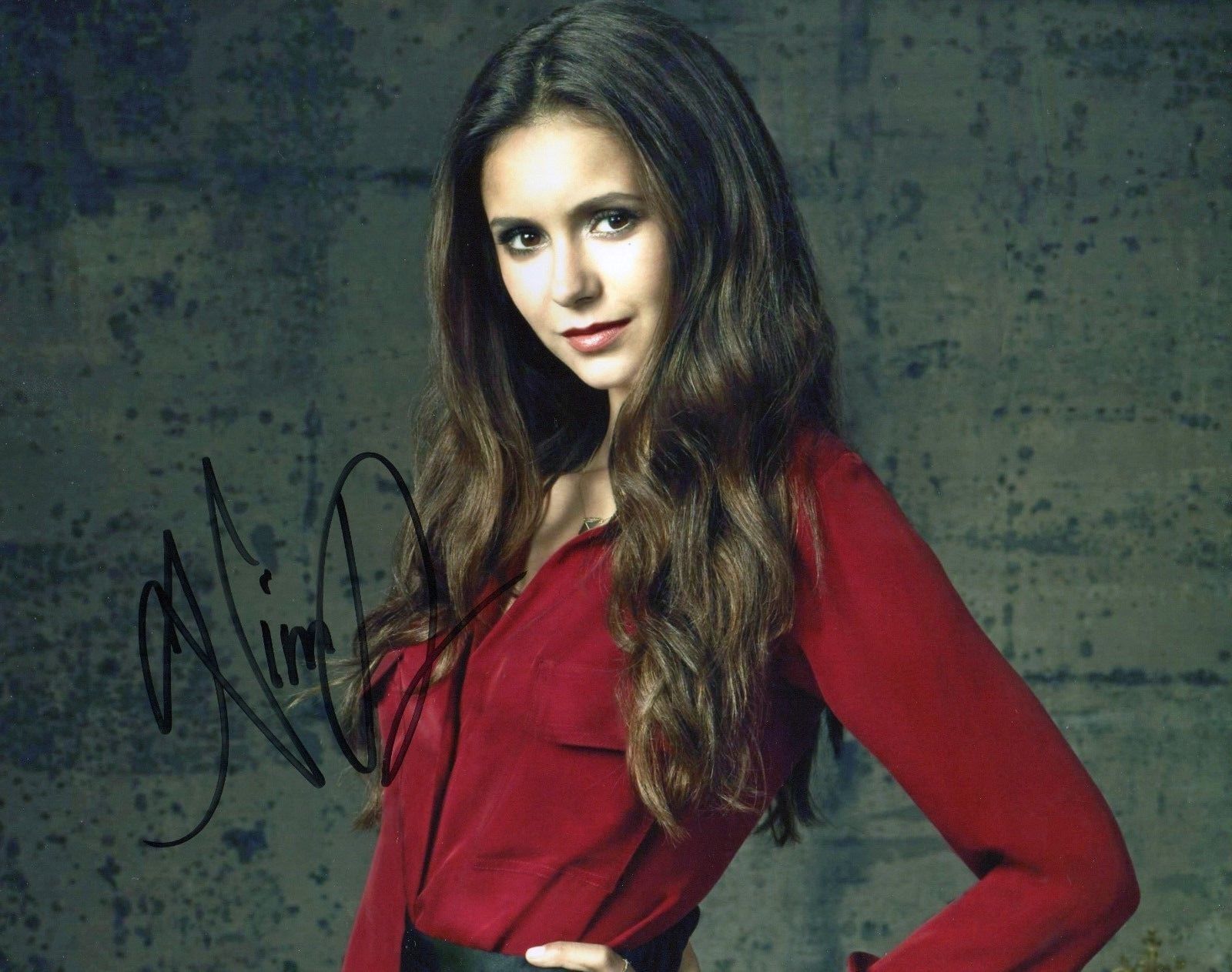 NINA DOBREV AUTOGRAPHED SIGNED A4 PP POSTER Photo Poster painting PRINT 3