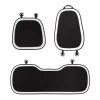 Car Used Black and White Plush Seat Cover Cushion 