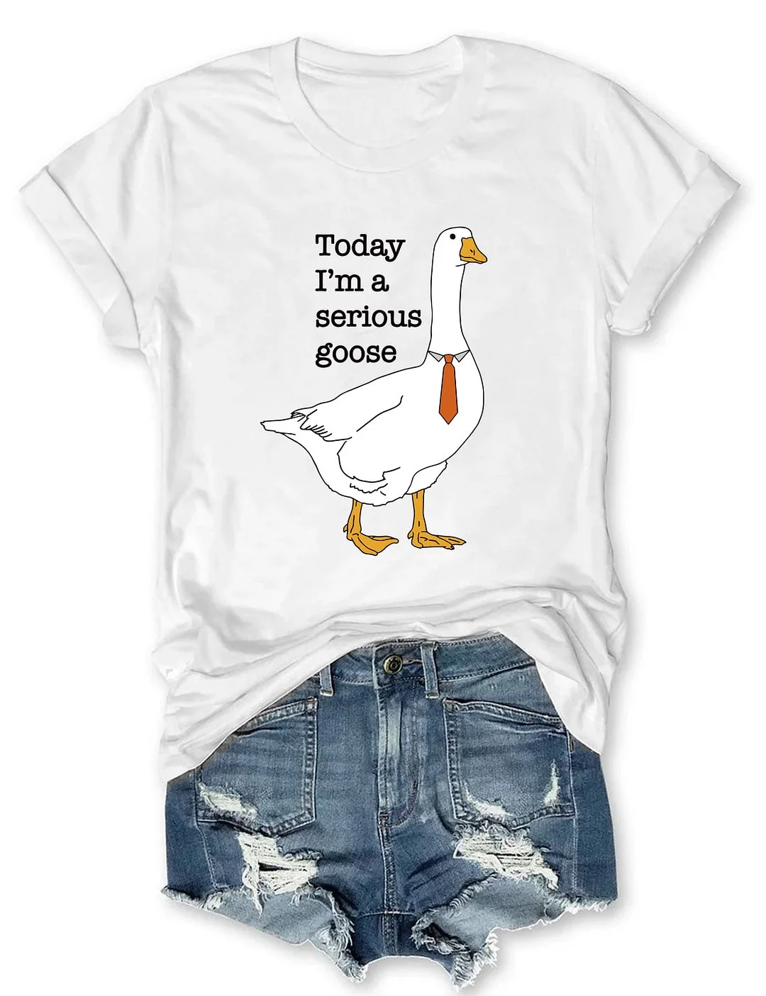 Today I'm A Serious Goose T-shirt