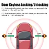 Universal Car Alarm Immobilizer 12V Anti Theft System with Remote Controllers
