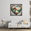 Girl Playing Violin-11CT Stamped Cross Stitch 40*40cm/15.75*15.75in tapestrymarket