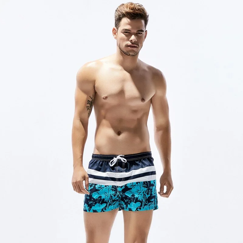 Aonga Thanksgiving Day Gifts Brand Shorts Colorful Men's Board Shorts Men Leisure Summer Beach Shorts Trunks For Men aonga